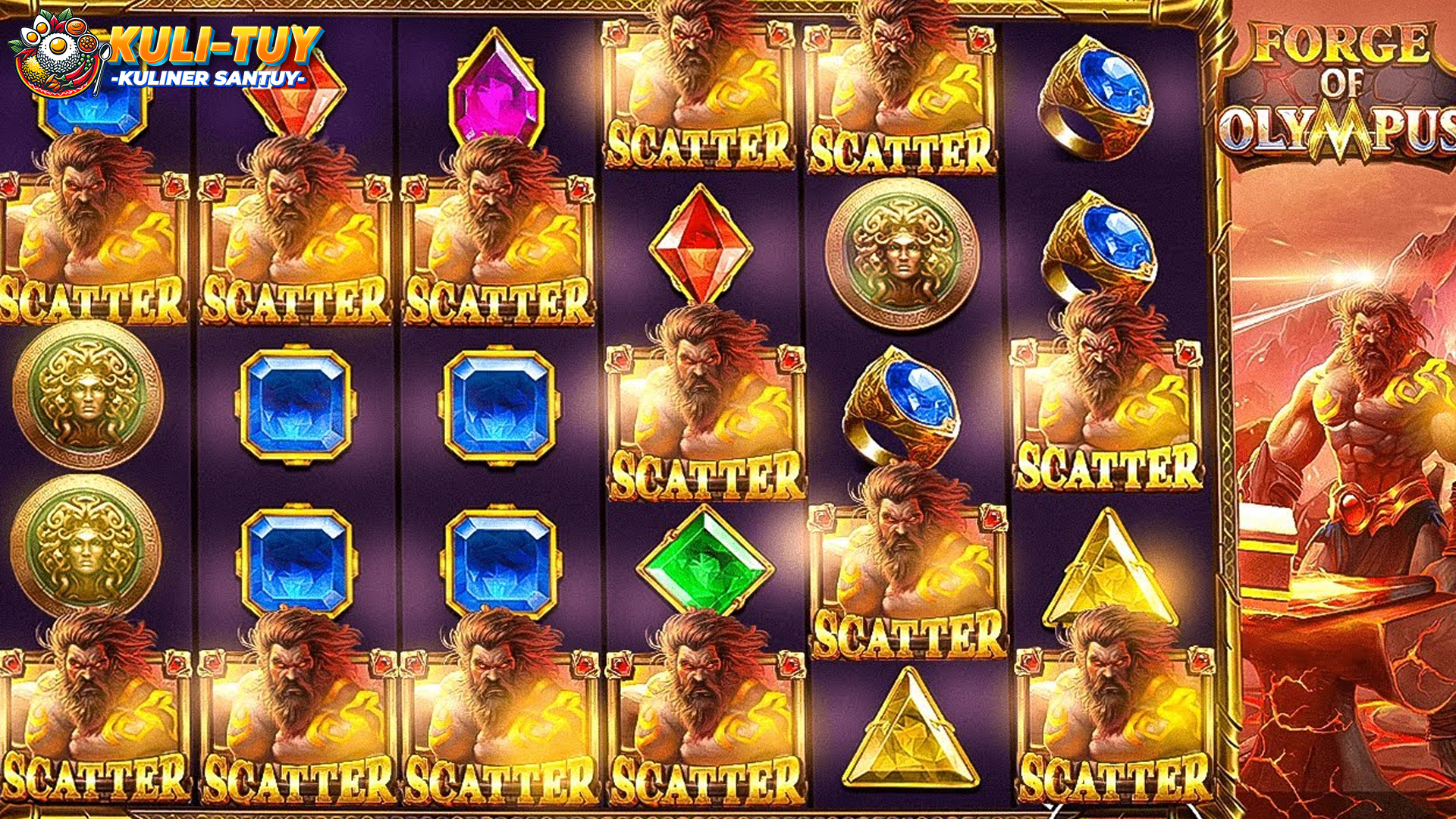 Bonus Mystery Box Menanti di Slot Forge of Olympus