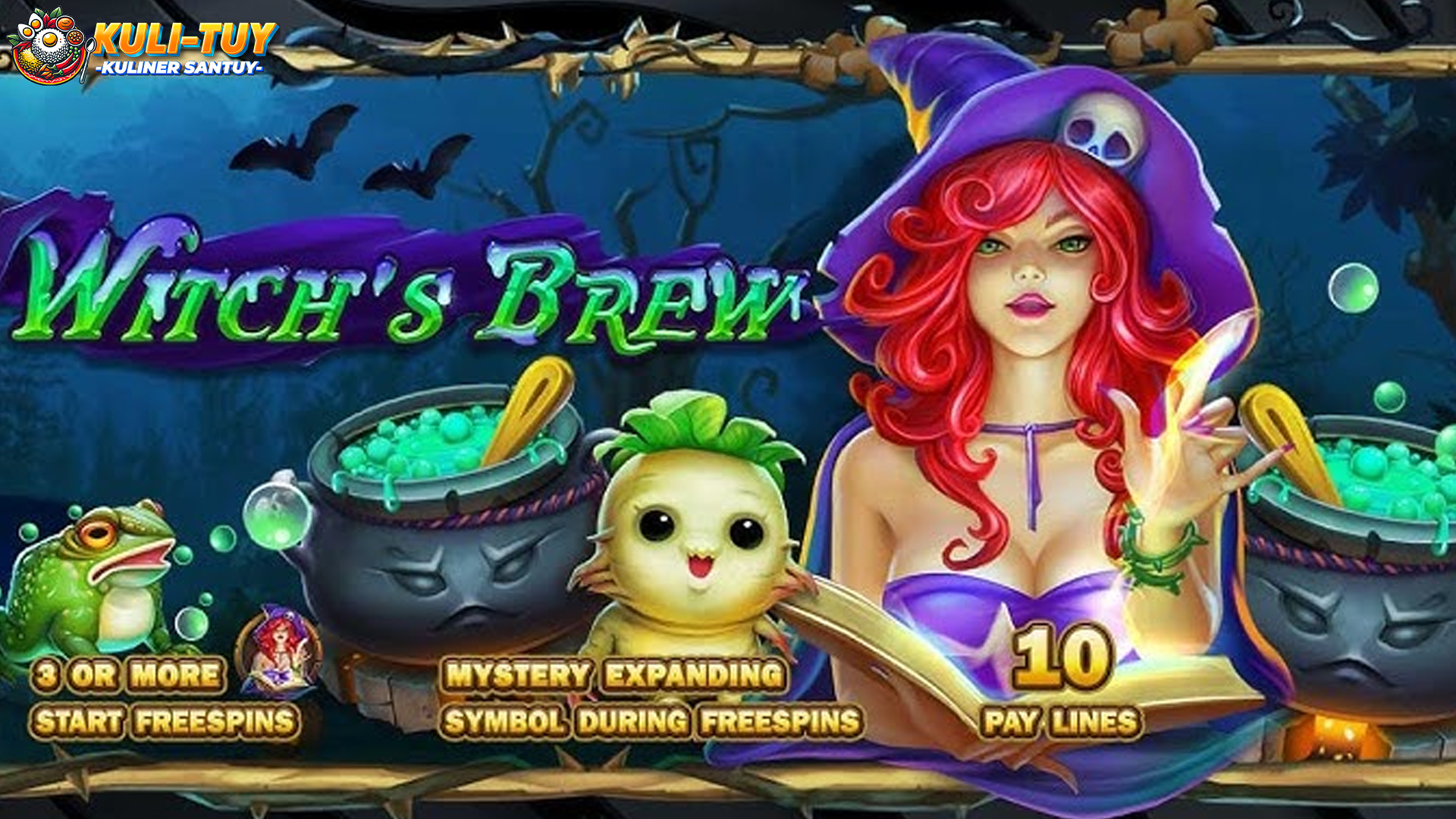 Kuali Ajaib Berputar: Sensasi Baru Bermain Slot di Witch's Brew 1 Kuali Ajaib Berputar: Sensasi Baru Bermain Slot di Witch's Brew