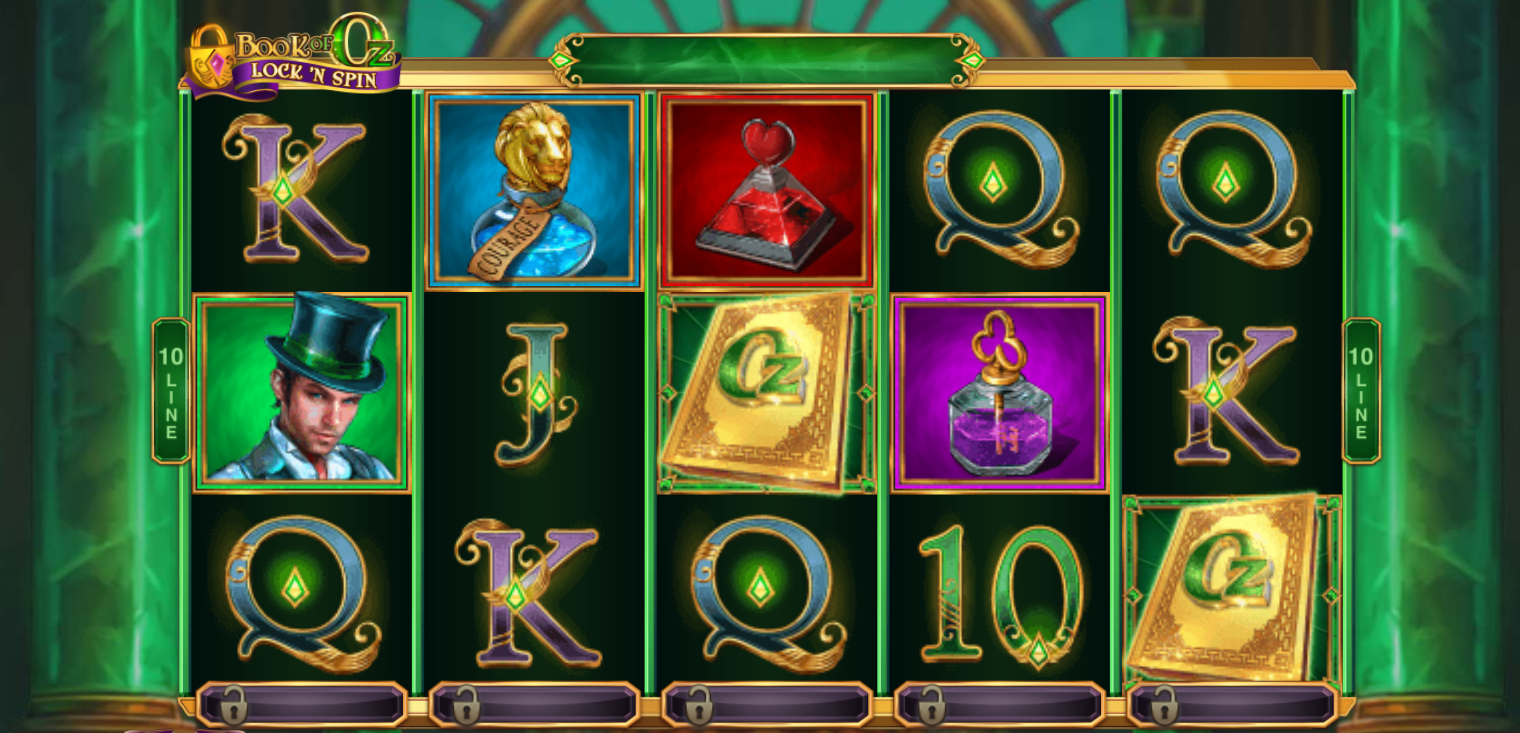 Book of Oz Lock N Spin