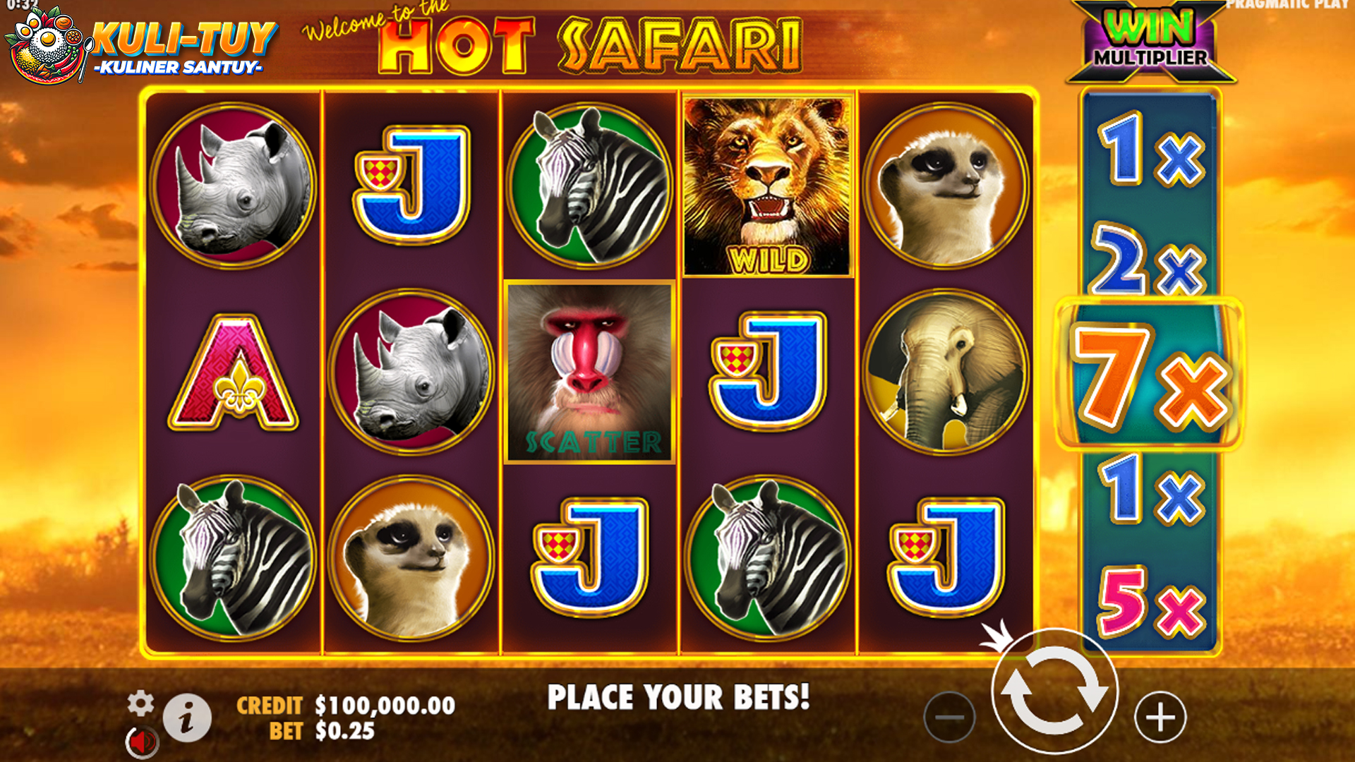 Petualangan Panas di Slot Hot Safari: Jackpot Menanti