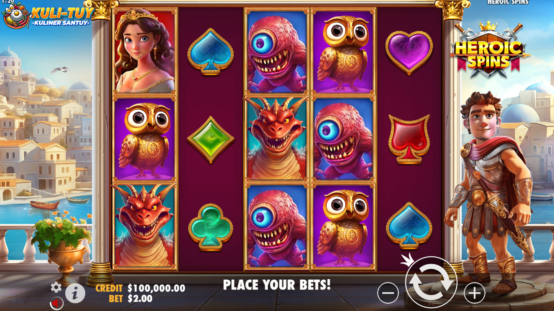Slot Heroic Spin: Petualangan Tak Terduga, Jackpot Menanti