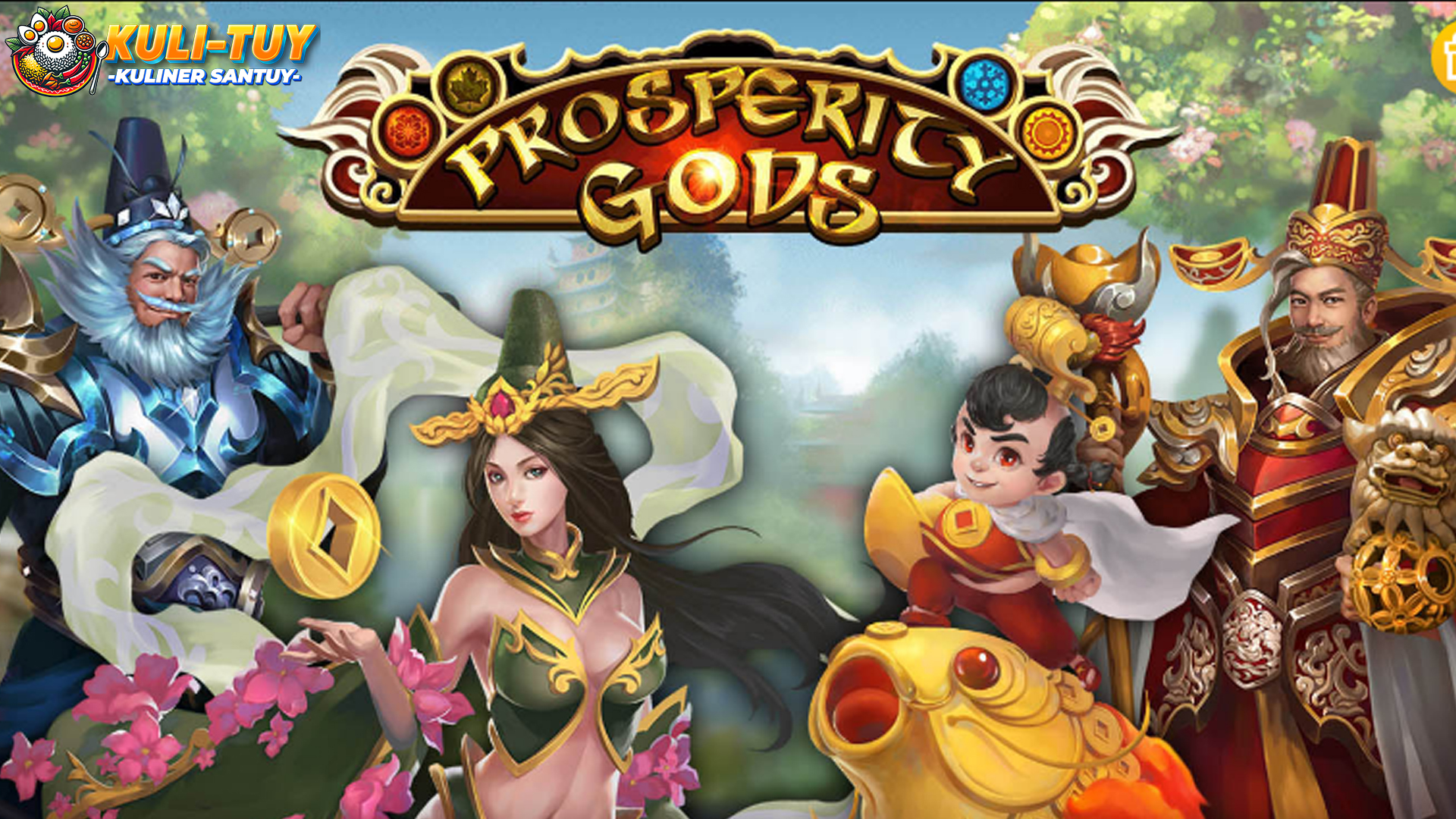 Simbol Keberuntungan di Slot Prosperity Gods