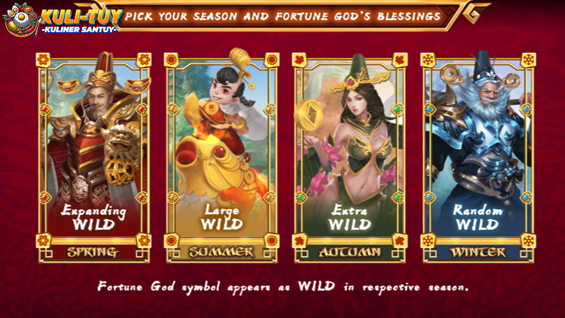 Simbol Keberuntungan di Slot Prosperity Gods