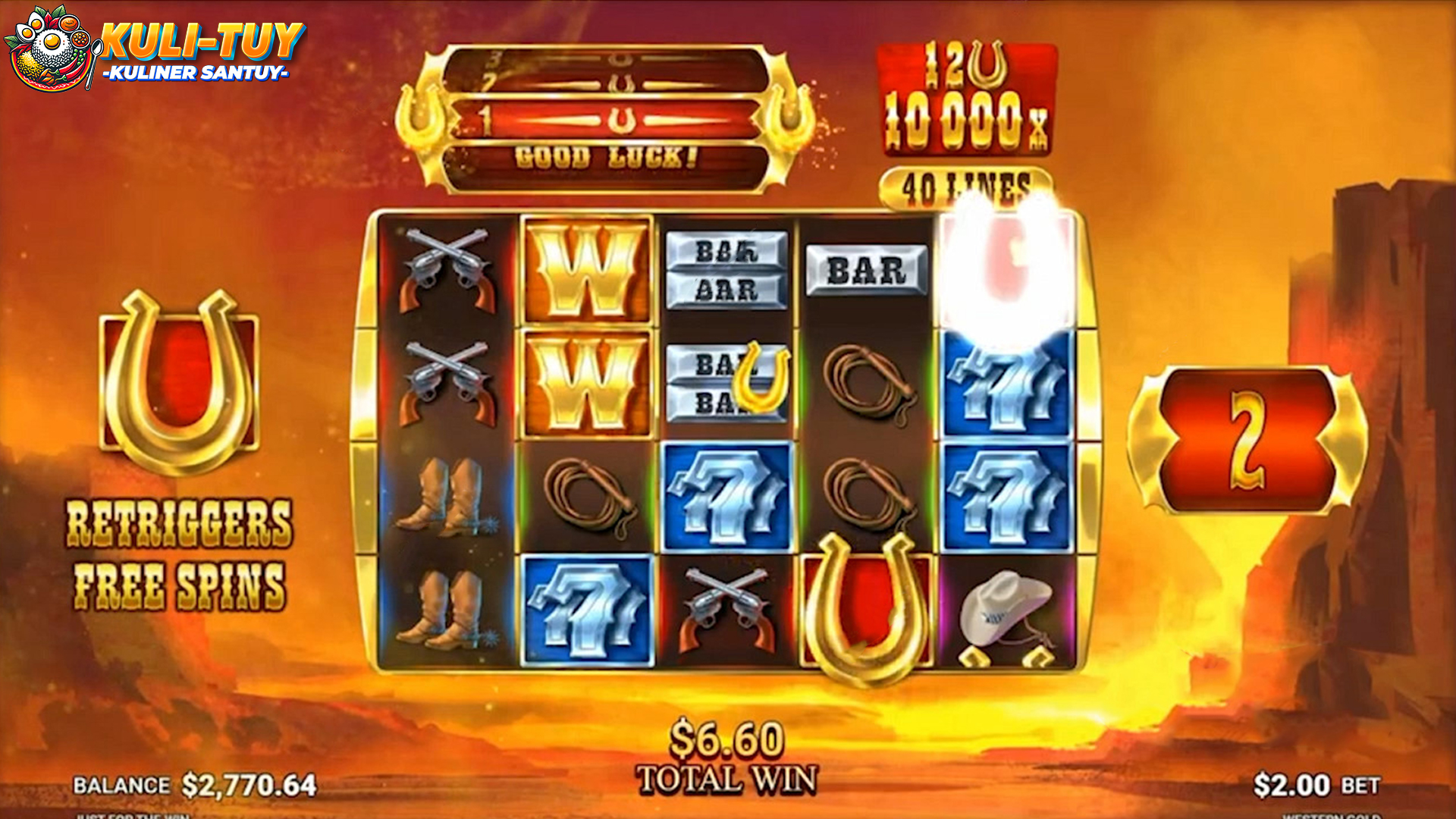 Cuan Melimpah! Bukti Nyata Keuntungan Main Slot Western Gold