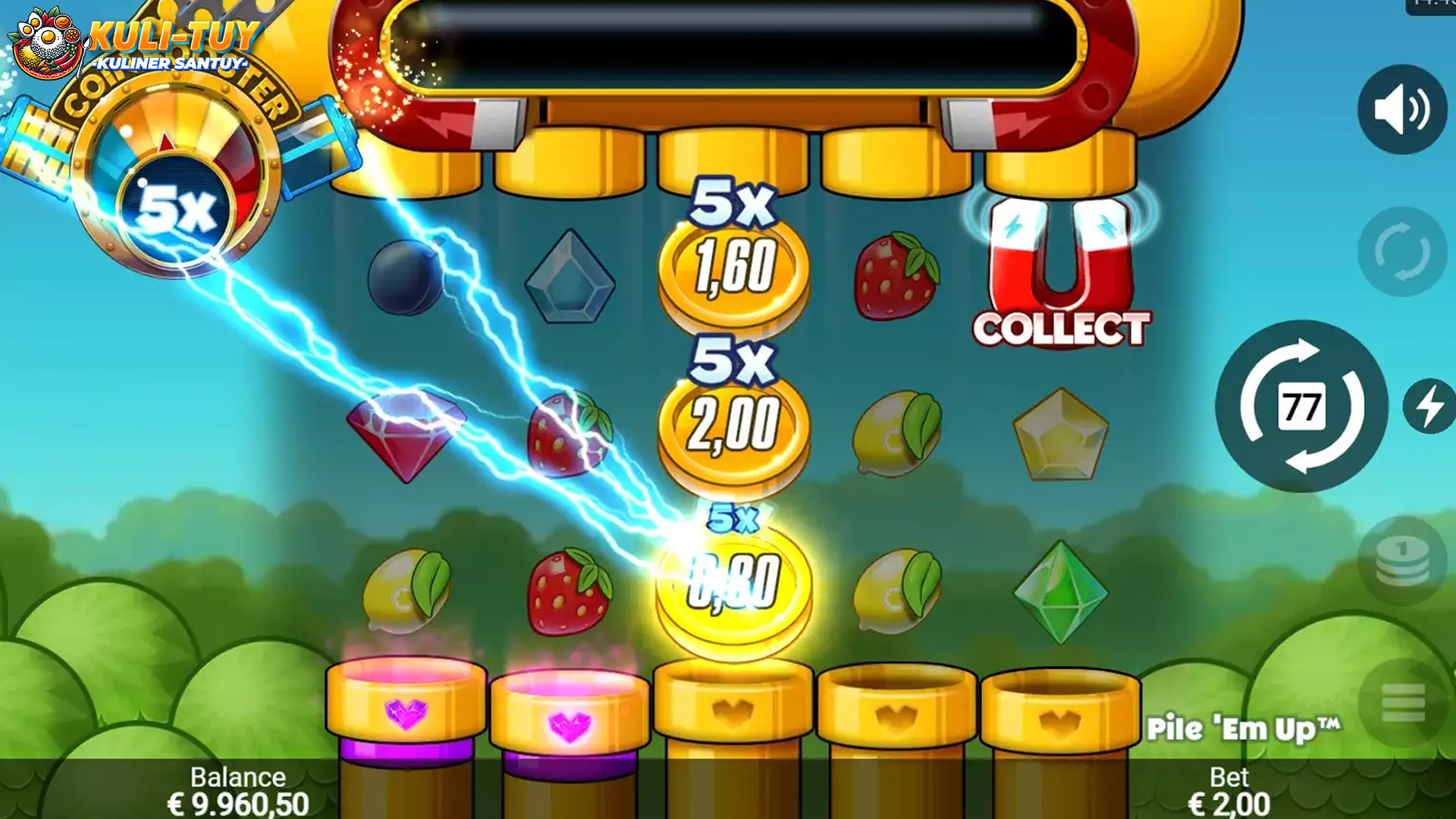 Slot Pile 'em Up: Permainan dengan Potensi Kemenangan Besar