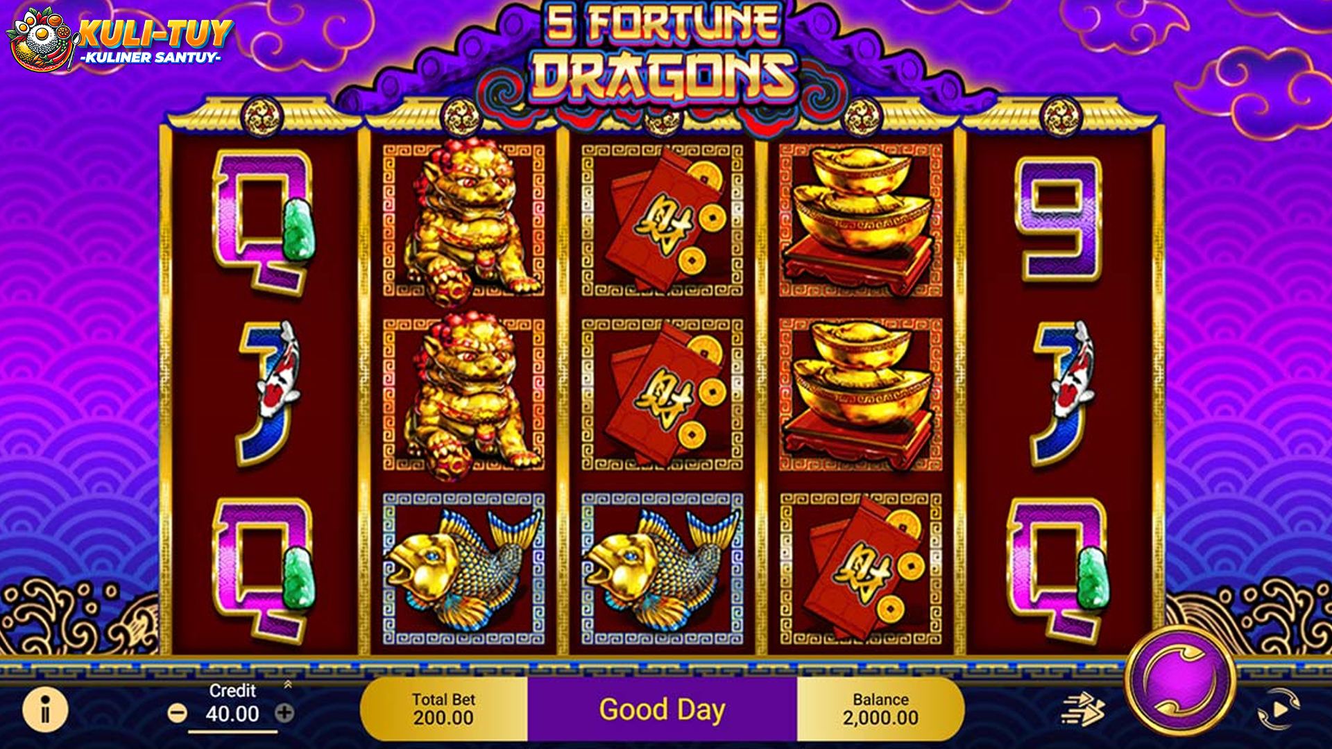 5 Fortune Dragons: Petualangan Slot Online yang Menguntungkan