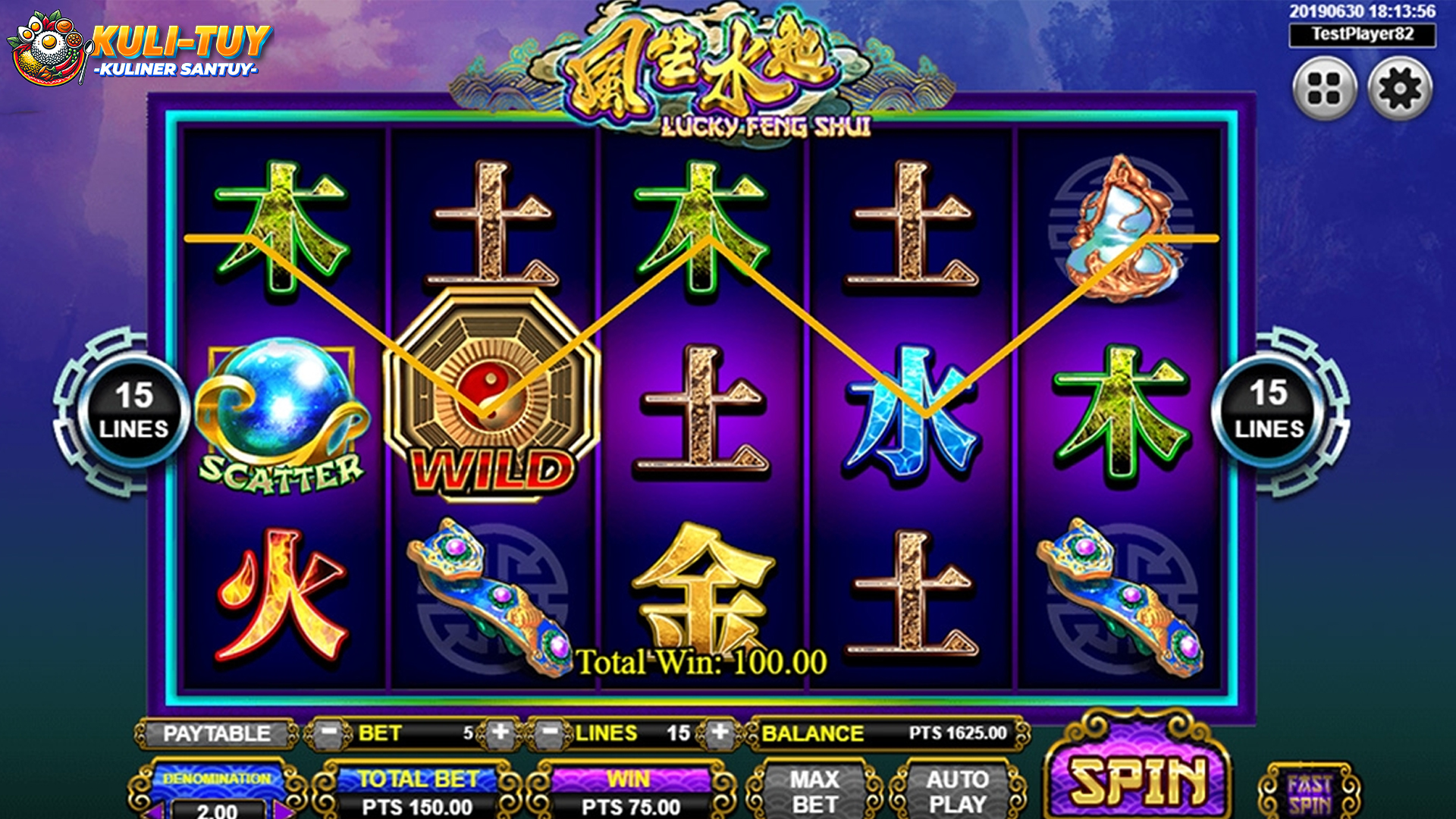 Slot Lucky Feng Shui: Jackpot Progresif Mudah Didapat