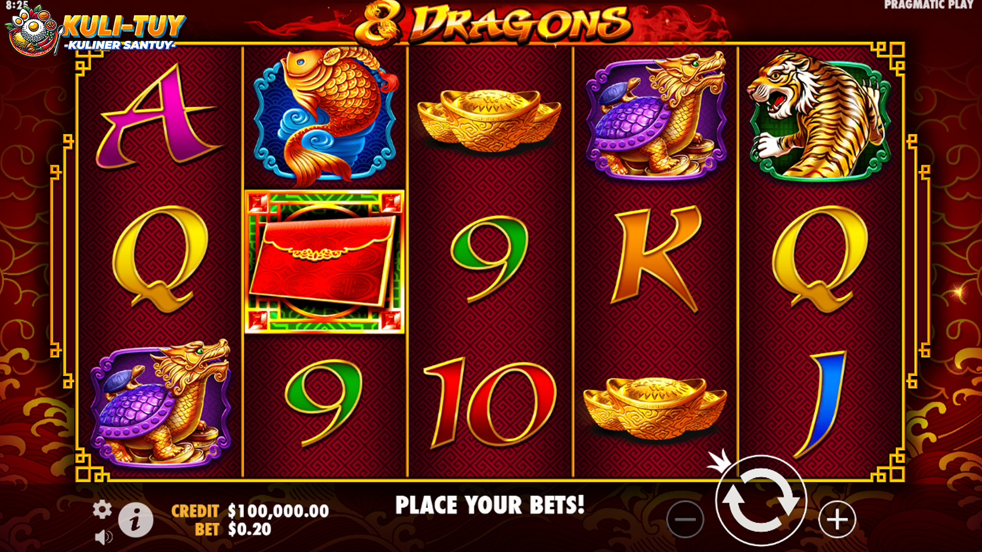 Slot 8 Dragons: Putar Gulungan, Raih Kekuatan 8 Naga Sakti