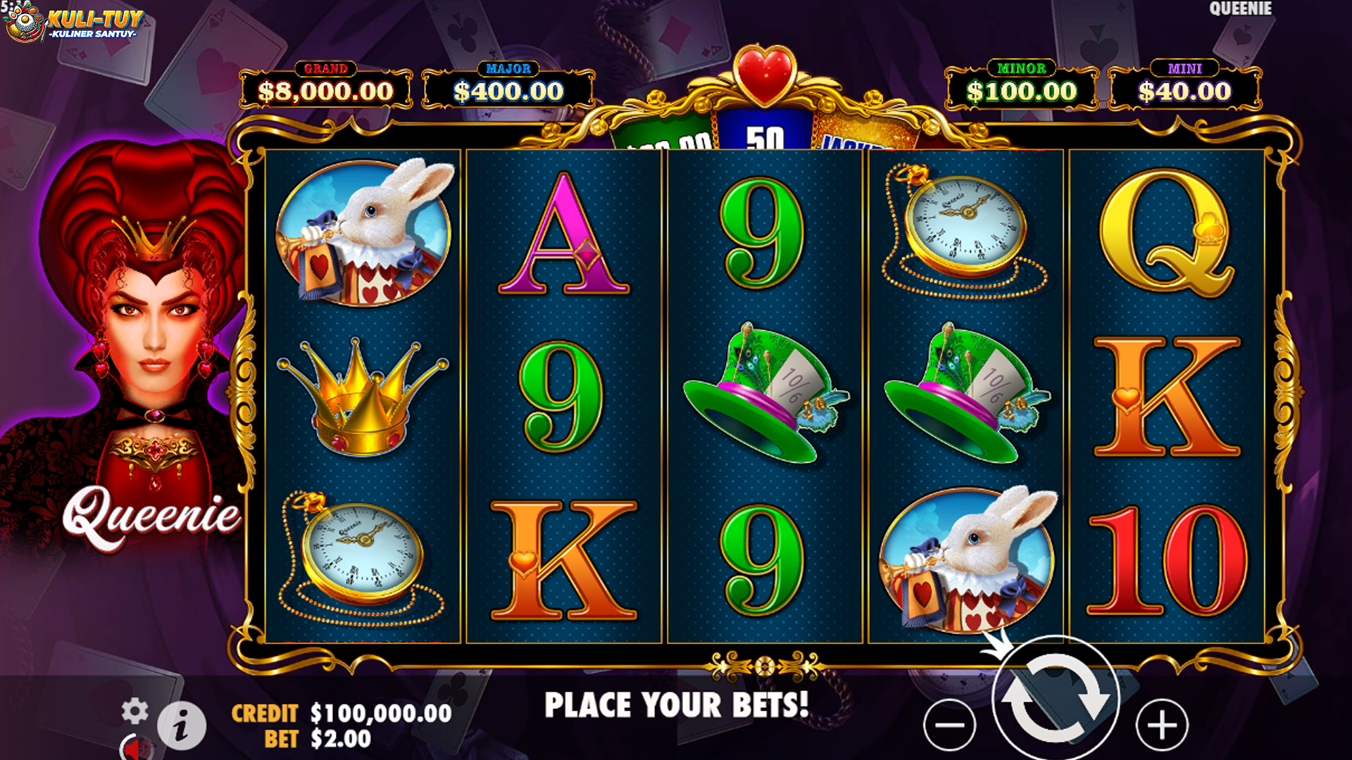 Queenie: Ketika Keberuntungan Bertemu dengan Pesona Ratu Slot
