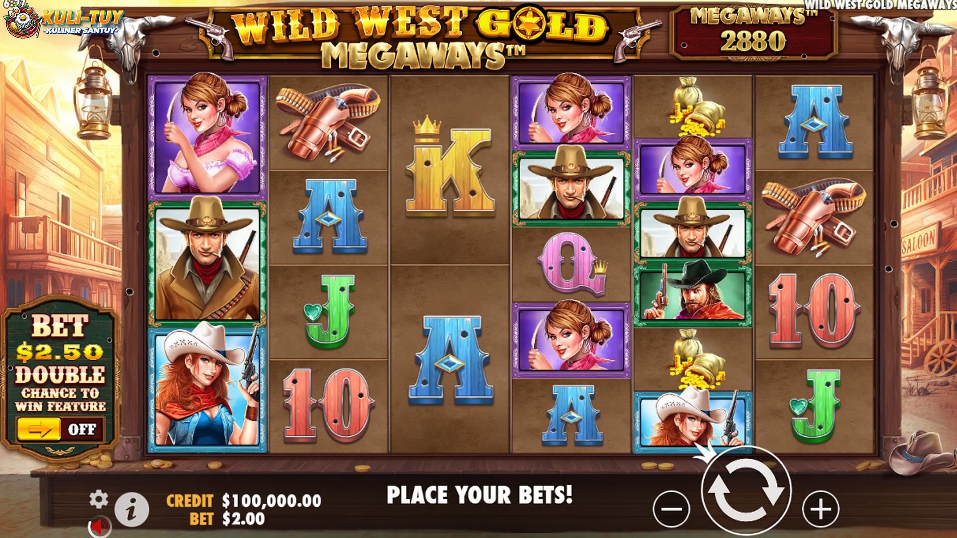 Bergabunglah dalam Petualangan Slot Wild West Gold Megaways