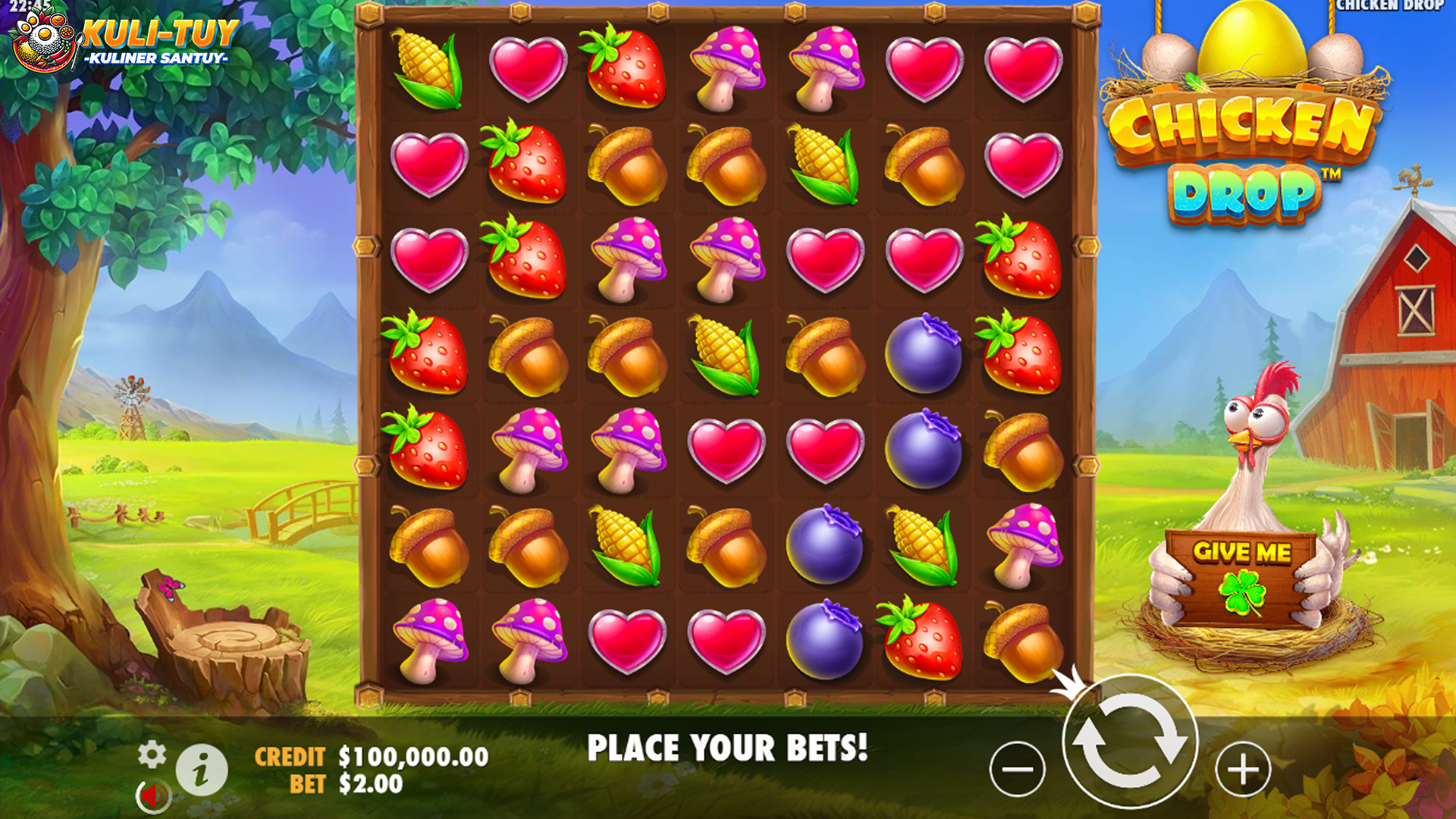 Slot Chicken Drop: Nikmati Hujan Kejutan dengan Hadiah Besar