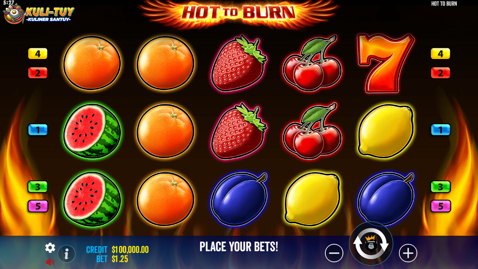 Slot Hot to Burn: Rasakan Adrenalin Membara di Setiap Putaran