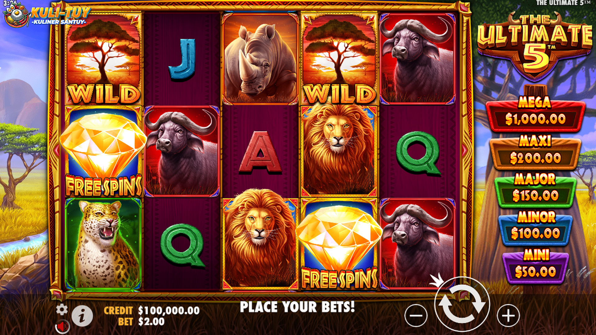 Slot The Ultimate 5: Petualangan Slot Penuh Kejutan & Hadiah