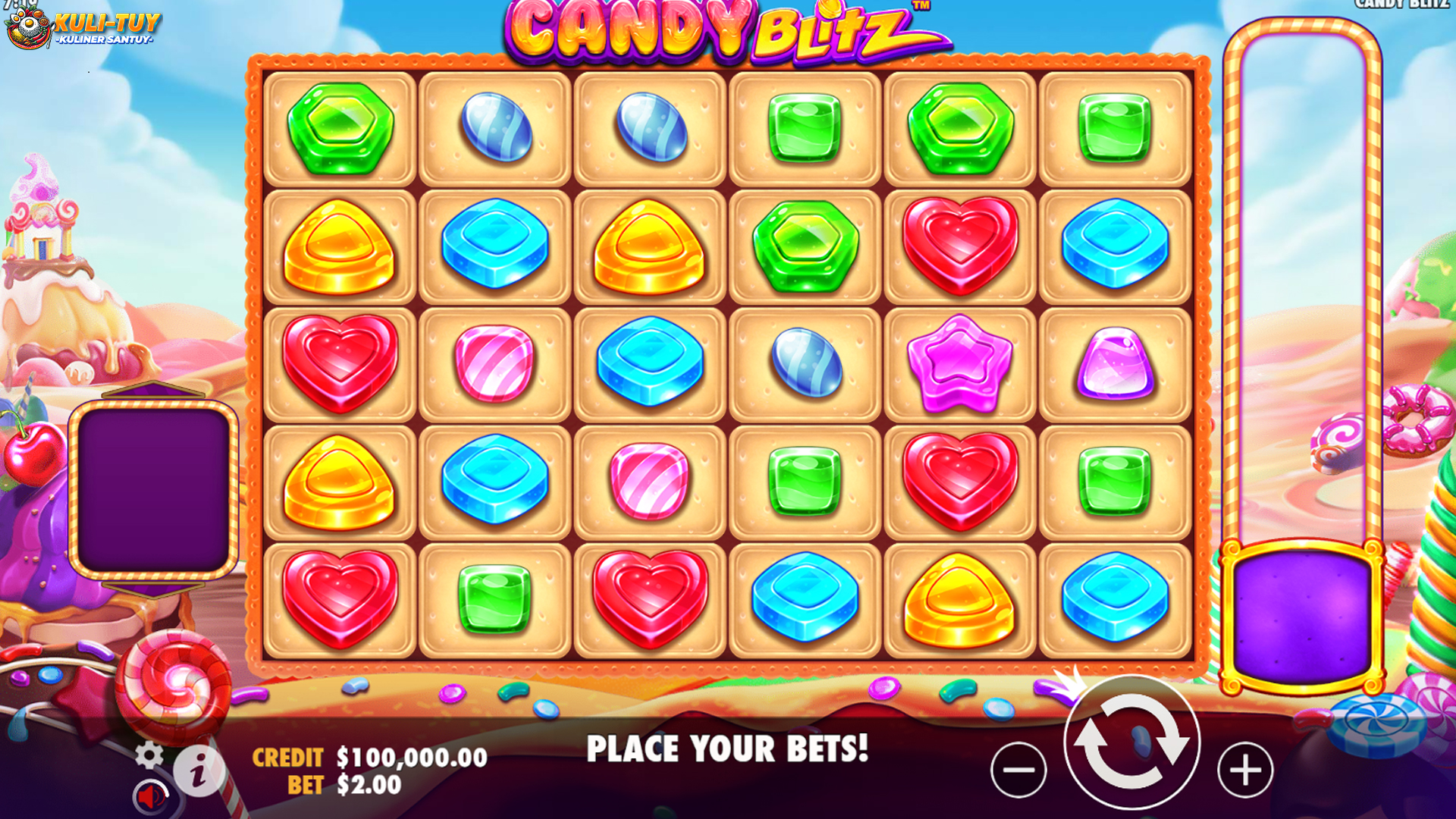 Bergabunglah di Slot Candy Blitz & Menangkan Jackpot Manis