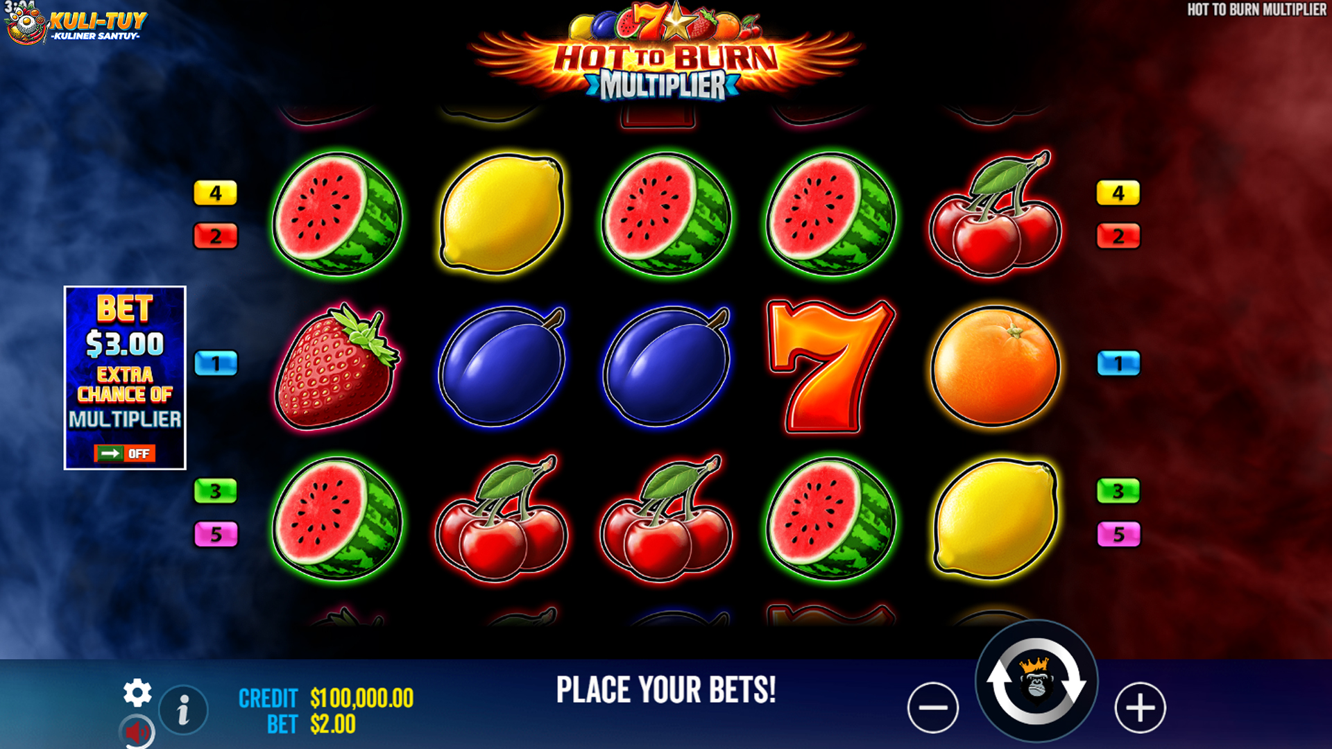 Slot Hot To Burn Multiplier: Peluang Menang Maksimal Menanti