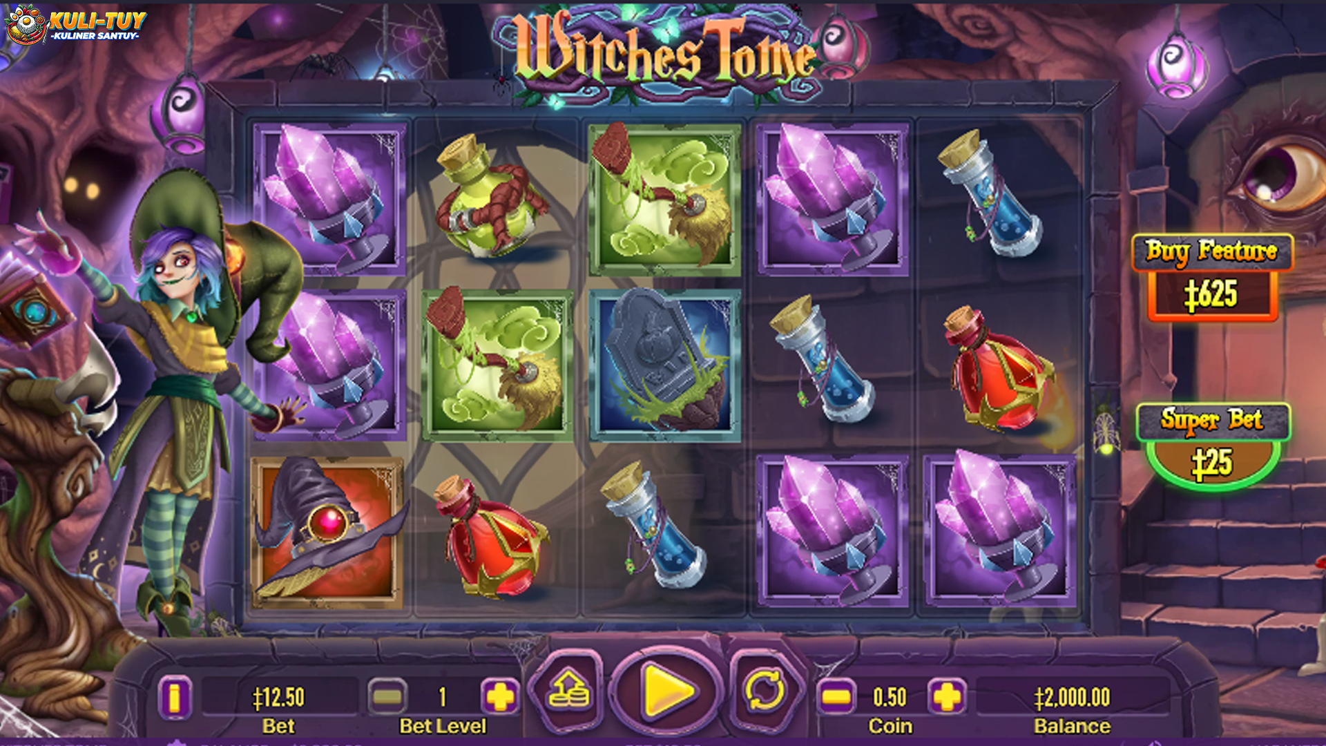 Jangan Lewatkan Kesempatan Emas Menanti di Slot Witches Tome