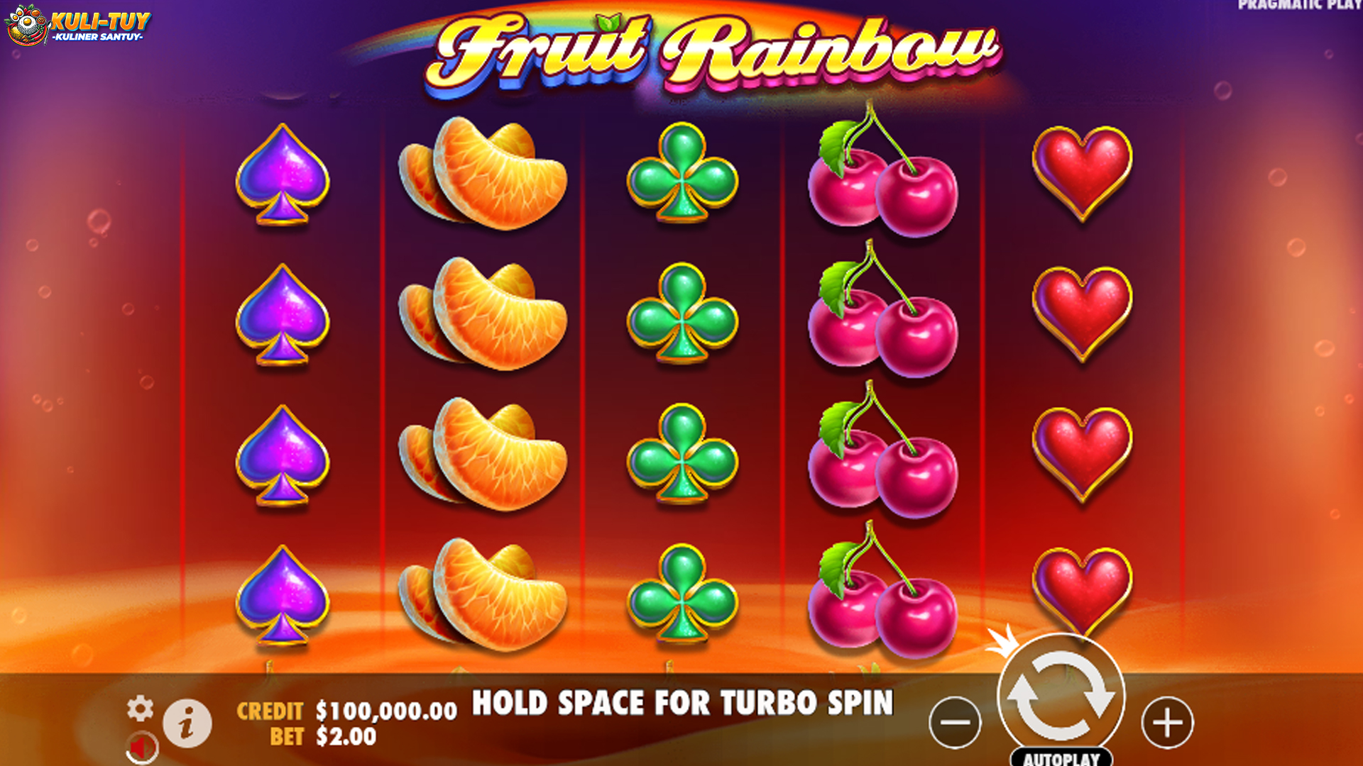 Manisnya Jackpot Fruit Rainbow di Slot Terpercaya Terbaik