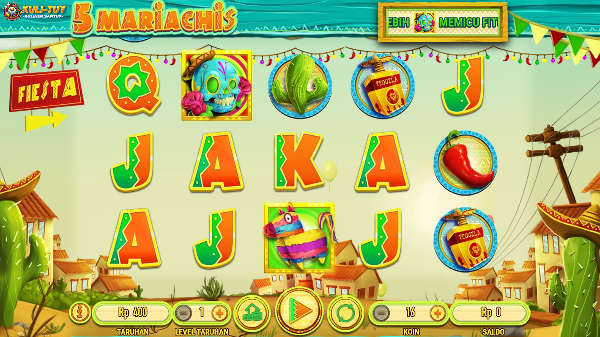 Amankan Kemenanganmu di 5 Mariachis dengan Situs Slot Resmi