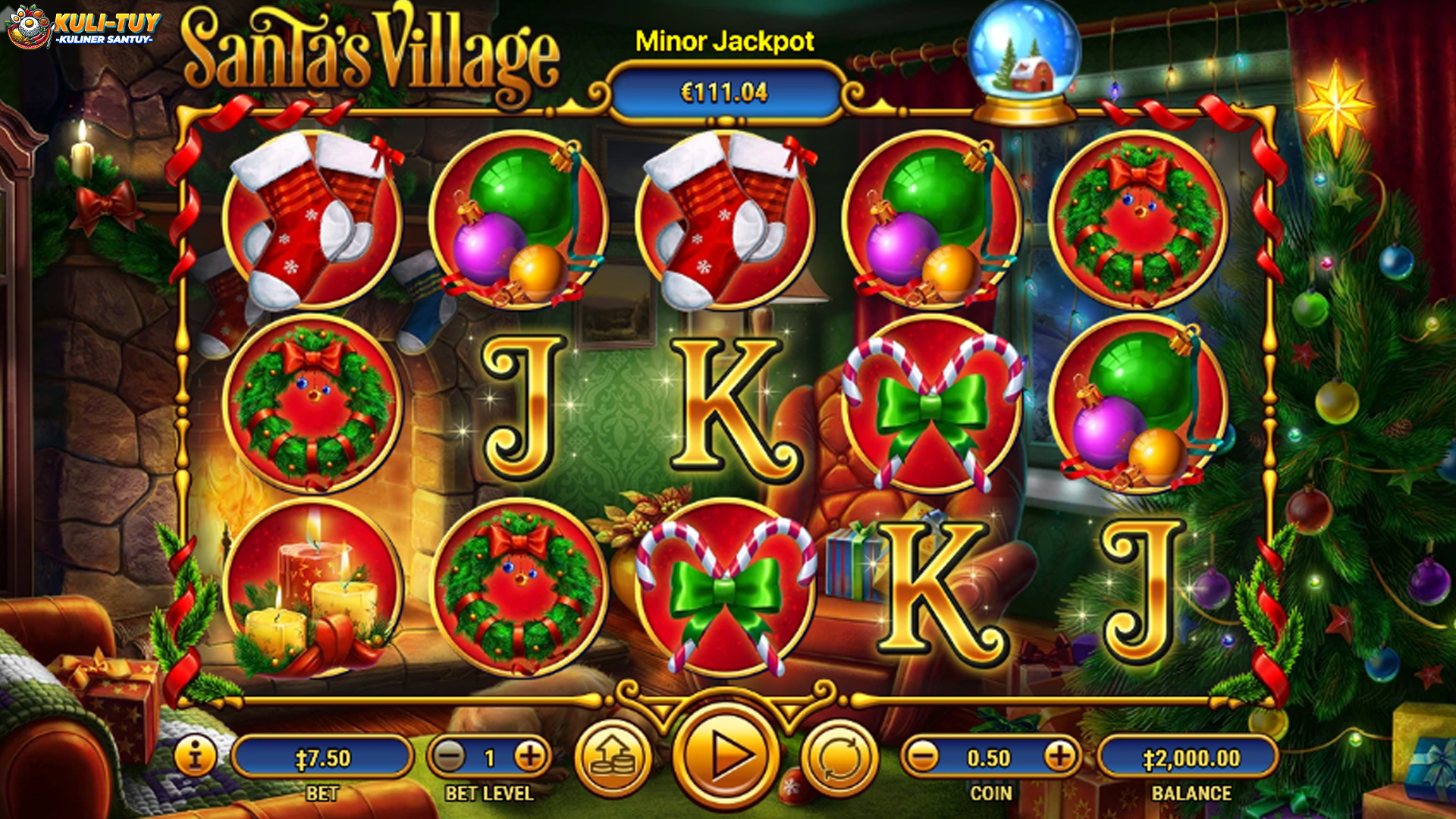 Judi Slot Online Santa's Village Nikmati Hadiah Natal Besar
