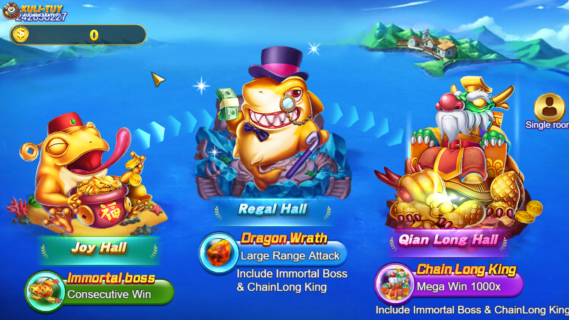 Main Game Slot Tembak Ikan Royal Fishing Untungnya Maksimal