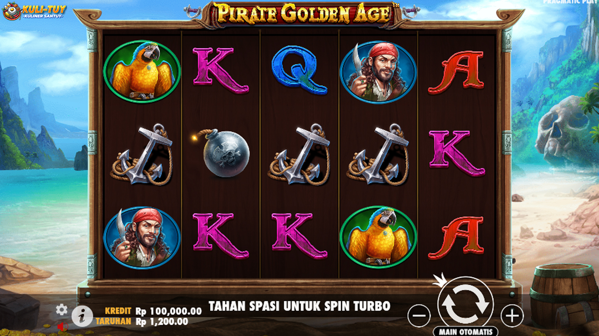 Hadiah Besar Tersedia di Pirate Golden Age lewat Login Ruby8000
