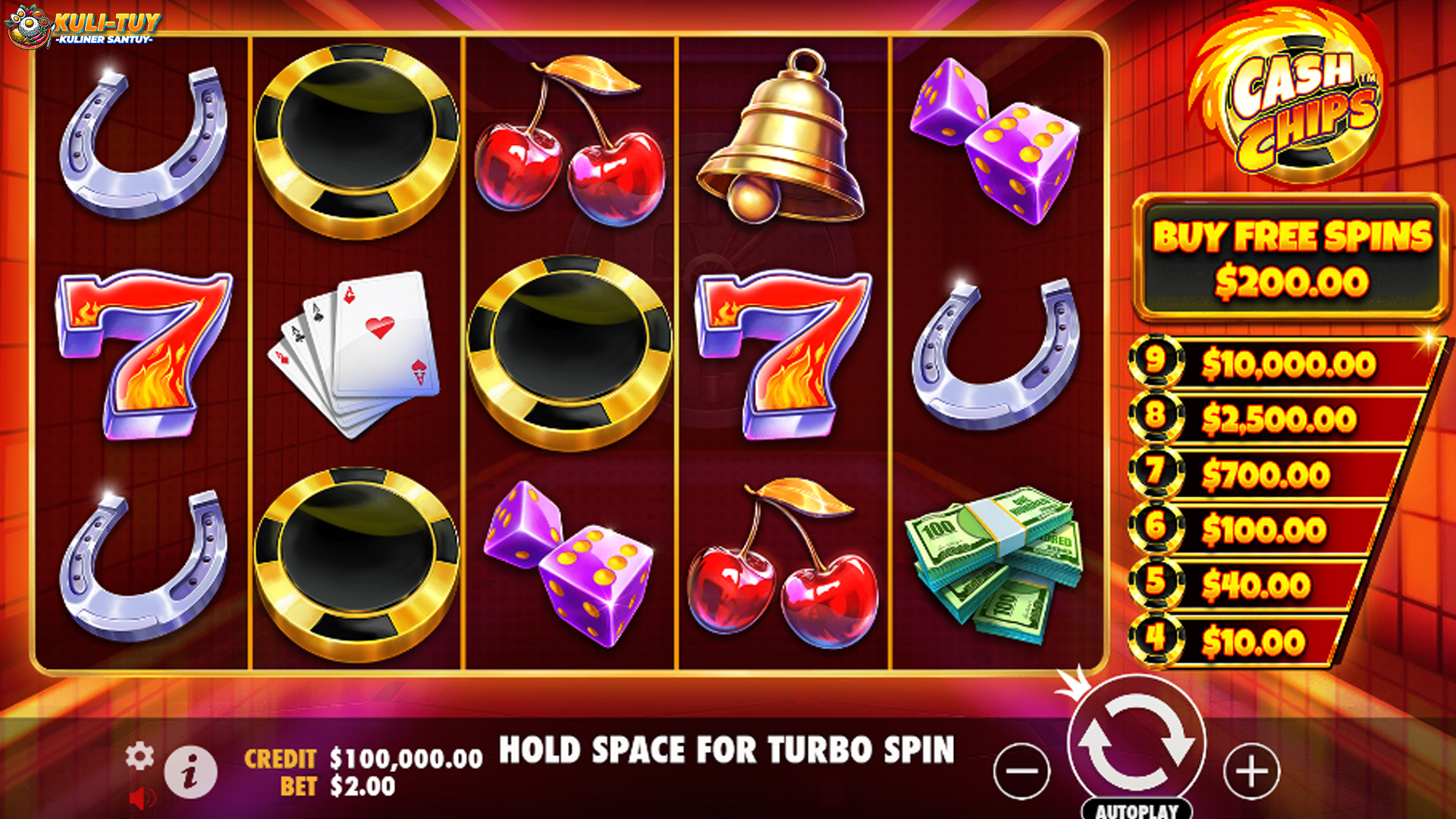 Cash Chips Tampil Pasti Beda sebagai Slot Gacor di Slot Online