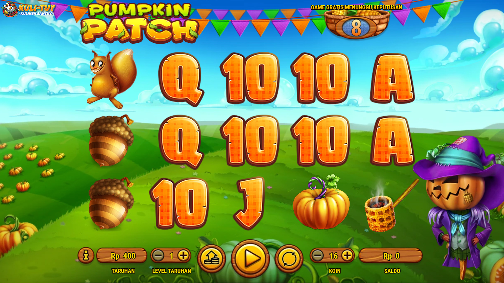 Slot Online Semakin Sangat Seru Jelas Berkat Pumpkin Patch