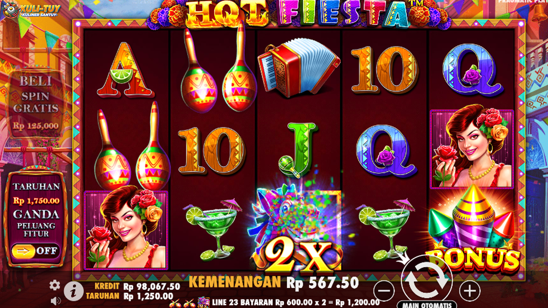 Review Link Gacor Terbaru Slot Hot Fiesta dalam Periode Juli 2025