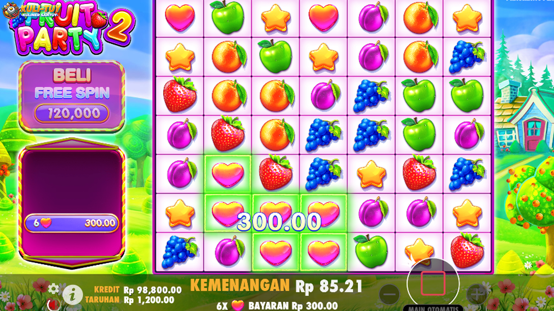 Rtp Tinggi Buat Main Fruit Party 2 Makin Gokil dan Untung