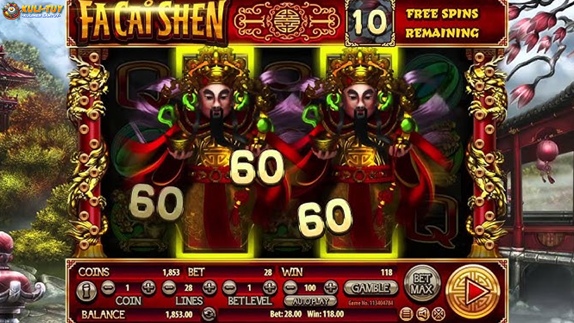 Situ Bandar 4D Eksklusif Fa Cai Shen Game Slot Penuh Adrenalin