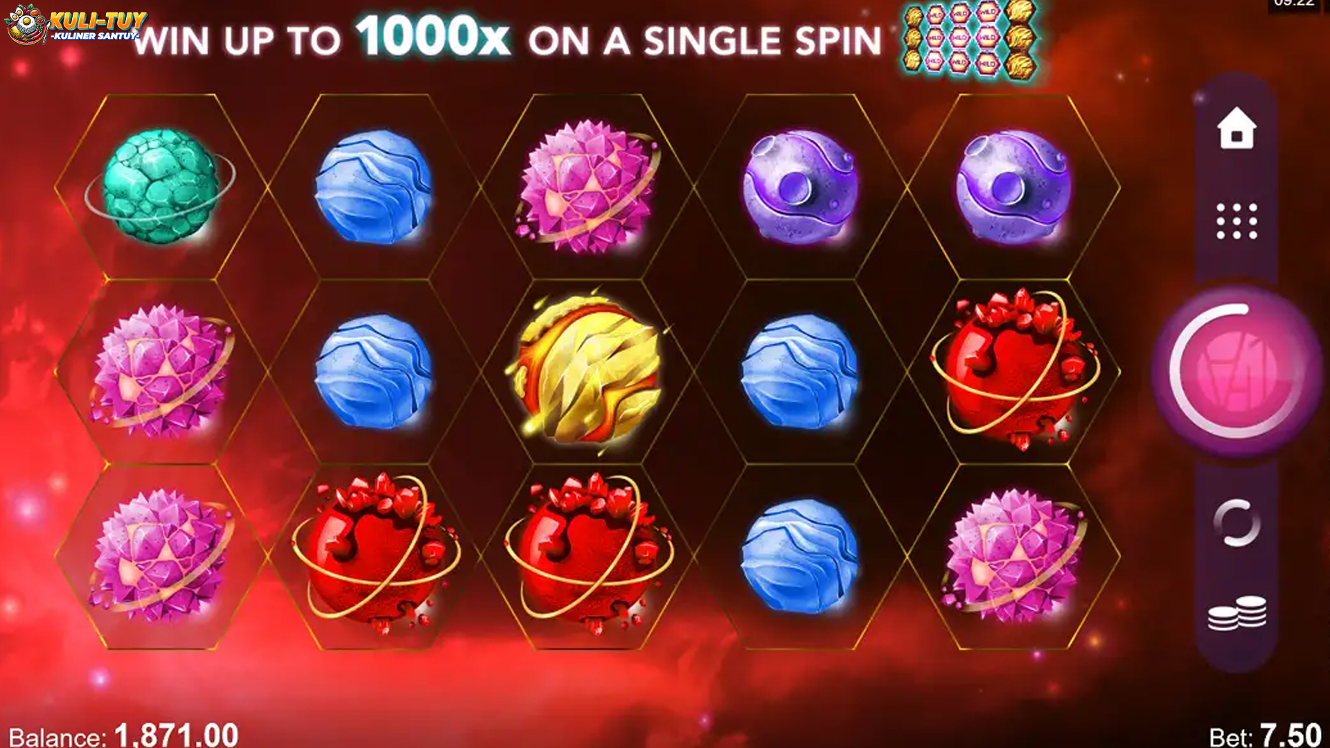 4 Simfoni Bersinar yang Membawa Keberuntungan di Solar Wilds