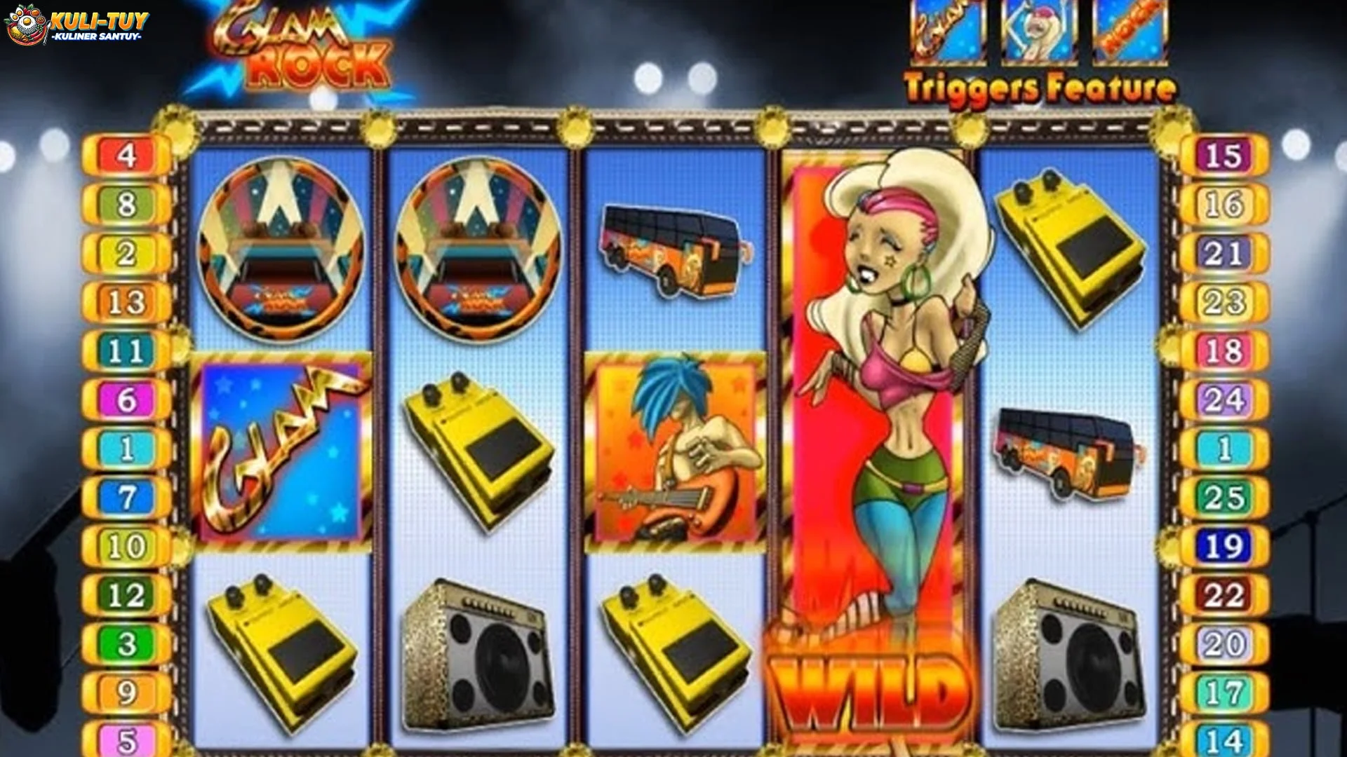 Menyelami 5 Reward Slot Menarik Glam Rock yang Menggiurkan