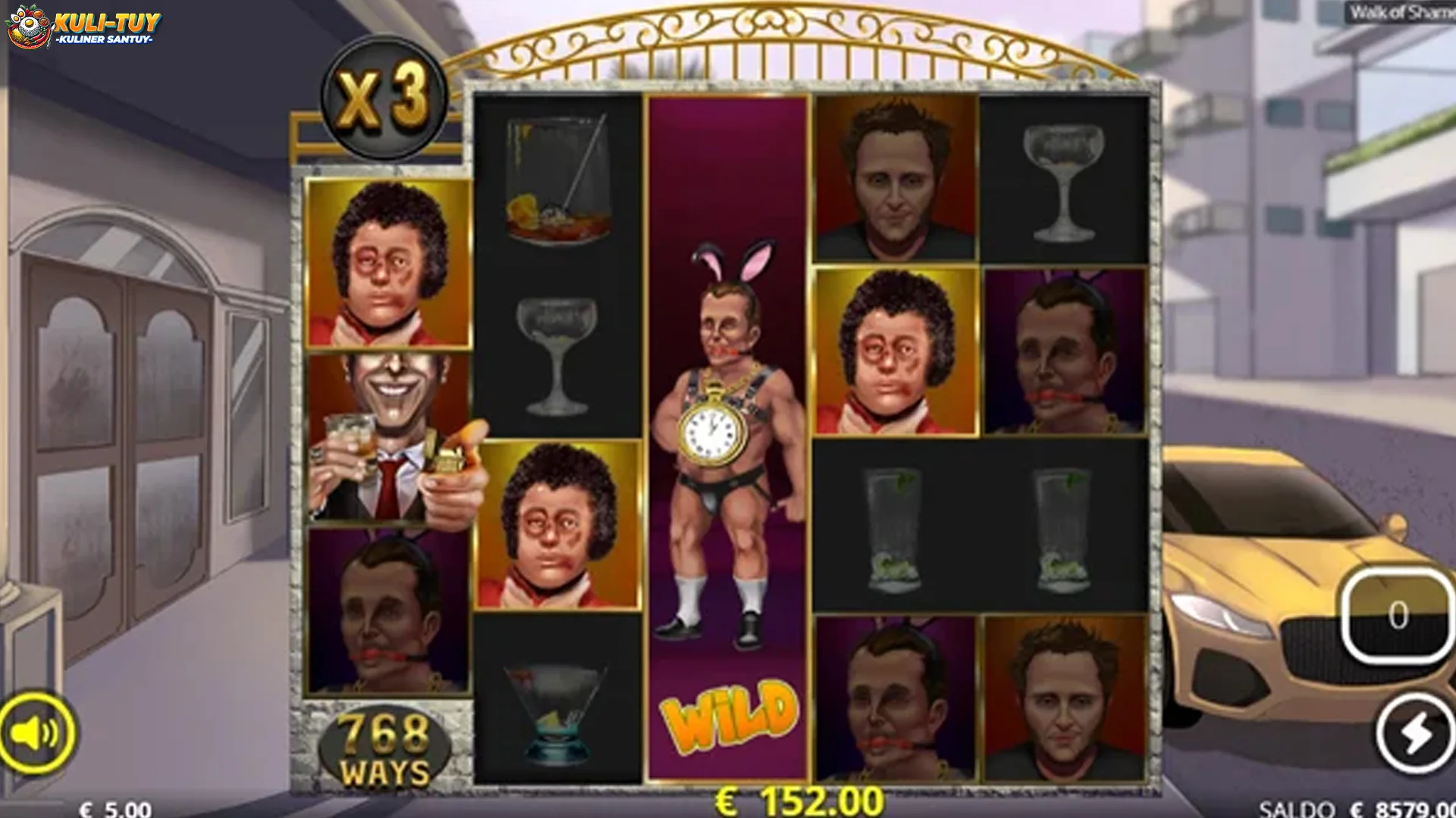 Fitur Wild Walk Of Shame 5 Kombinasi Misterius