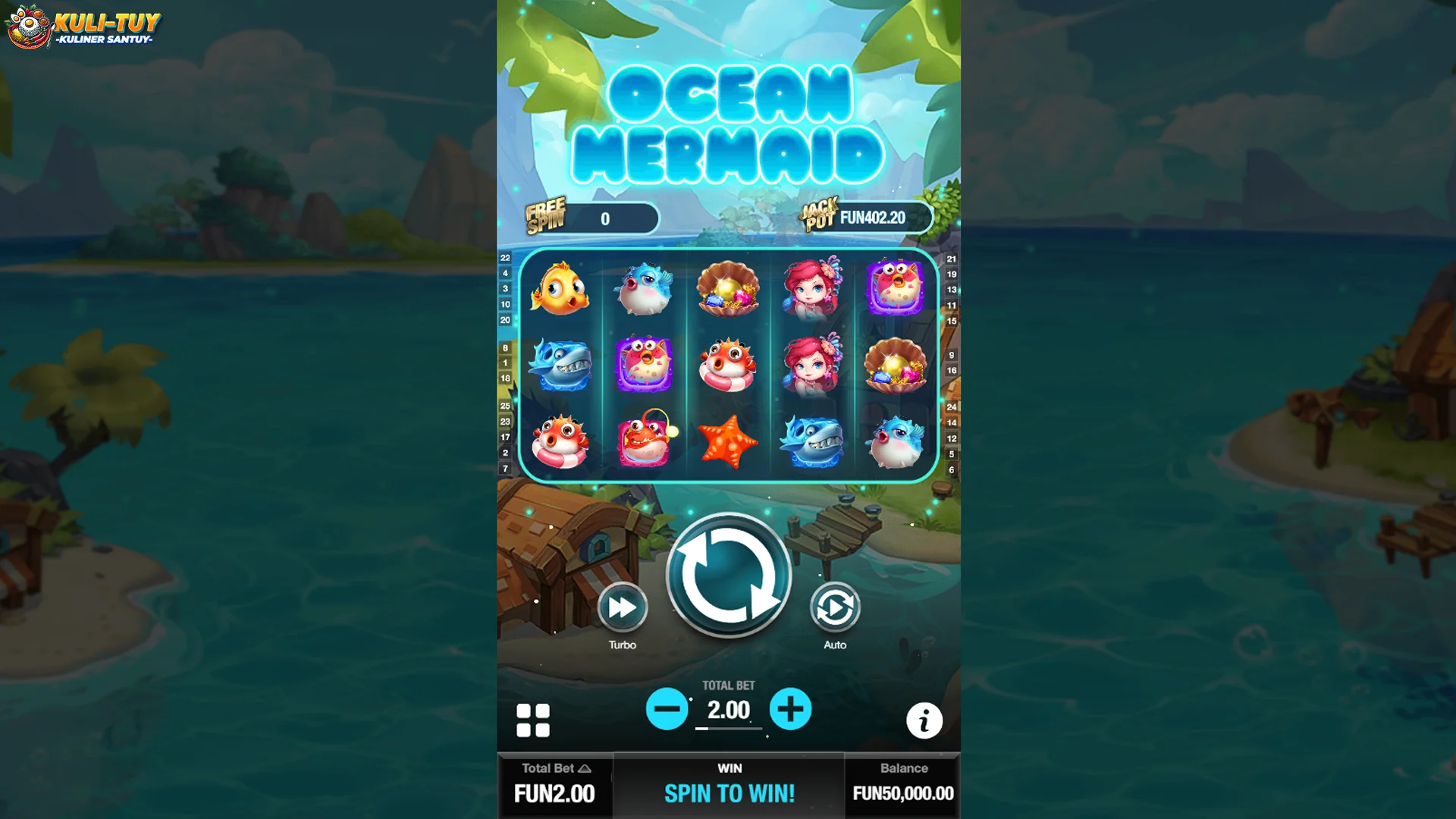 5 Kemampuan Spesial Setiap Spin Di Ocean Mermaid